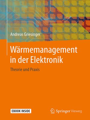 cover image of Wärmemanagement in der Elektronik